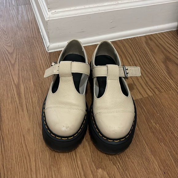Dr. Martens Shoes - Dr Martens Bethan loafers/mary janes, light tan color